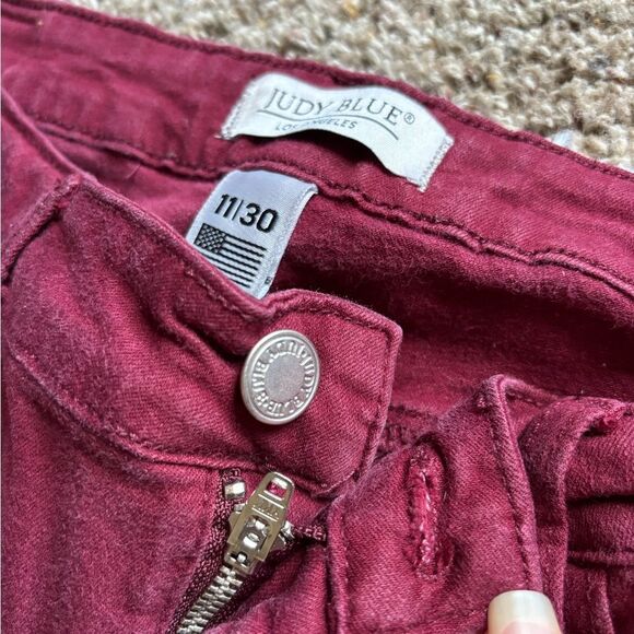 Judy Blue Jeans Faded Womens Size 11 30 - Picture 7 of 10